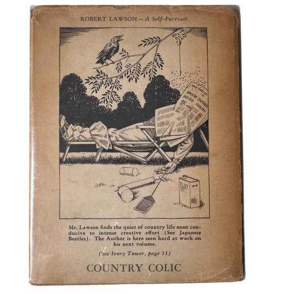 Country Colic Weeders Digest Robert Lawson Stated 1st Ed 1944 HC DJ Illustrated - Picture 15 of 16